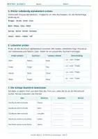 Vorschau - Arbeitsblätter - Materialpaket – Deutsch Klasse 3 – Arbeitsblätter - Seite 2