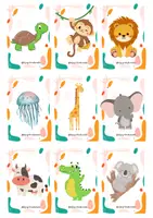 Vista previa - Juegos / Gamificación - FLASHCARDS ANIMALES @elpupitredorado - página 2