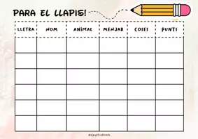 Vista previa - Hojas de trabajo - ¡ALTO EL LÁPIZ! @elpupitredorado (castellano y valenciano) - página 3