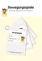 Vorschau - Spiele - Bewegungsspiele für die Grundschule - 20 schnelle Spiele ohne Material - Deckblatt