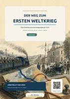 Vorschau - Arbeitsblätter - Der Weg zum Ersten Weltkrieg – Attentat von Sarajewo - Julikrise - differenziertes Video-Arbeitsblatt mit Lösungen - Deckblatt