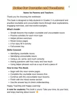 Vorschau - Arbeitsblätter - Countable & Uncountable Nouns (Klassen 2–4 / ESL) – Arbeitsblätter & Web-Quiz - Seite 2