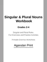 Vorschau - Arbeitsblätter - Singular & Plural Nouns (Klassen 2–4 / ESL) – Arbeitsblätter & Web-Quiz - Seite 1
