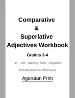 Vorschau - Arbeitsblätter - Comparative & Superlative Adjectives (Klassen 3–4 / ESL) – Arbeitsblätter & Web-Quiz - Seite 1