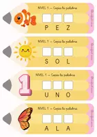Vista previa - Unidades / Secuencias / Situaciones de Aprendizaje - ACTIVIDADES CON LETRAS - página 1