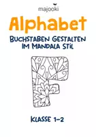 Vorschau - Stundenentwürfe - Alphabet zum Ausmalen - Deckblatt