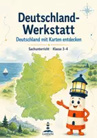 Vorschau - Unterrichtsreihen - Geografie Grundschule | Kartenkunde, Deutschland & unsere Erde – Klasse 3–4 - Seite 1