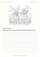 Vorschau - Arbeitsblätter - Die Geschichte von Dann und Wann - Seite 1