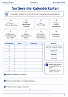Vorschau - Arbeitsblätter - DACH Feiertagskalender Arbeitsblatt Klasse 5–6 - Seite 3
