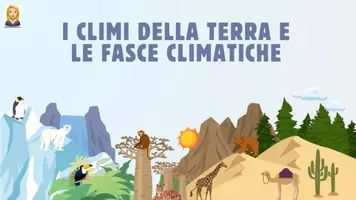anteprima - Materiale di supporto/inclusione - I climi della Terra e le fasce climatiche - Pagina di copertina