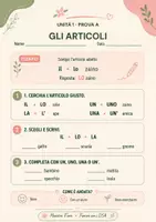 anteprima - Materiale di supporto/inclusione - Verifiche inclusive Italiano classe terza
Maestra Fiore - Pagina 3