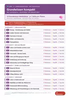 Vorschau - Arbeitsblätter - GPG 6 Mittelschule - Komplettpaket + Lernzielkontrollen + Grundwissen - Seite 1