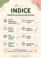 anteprima - Materiale di supporto/inclusione - Verifiche inclusive italiano , classe terza. - Pagina 1