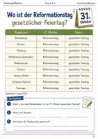 Vorschau - Arbeitsblätter - Reformationstag Arbeitsblatt Klasse 5–6 - Seite 3