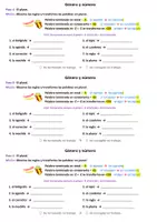 Aperçu - Feuilles d'exercices - Genero Numero trabajo autonomo - Page 2