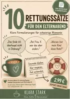 Vorschau - Merkblätter - 10 Rettungssätze für den Elternabend – souverän reagieren in schwierigen Momenten - Seite 1