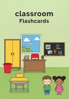 anteprima - Audio - Flashcards di inglese CLASSE/CLASSROOM SCUOLA/SCHOOL - Pagina di copertina
