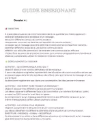Aperçu - Préparation de séquence / Séquence complète - FES- acteurs sociaux - cycle 3 -CM1 - Page 1