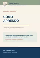 Vista previa - Hojas de trabajo - Cómo aprendo | Técnicas y estrategias de estudio - Portada