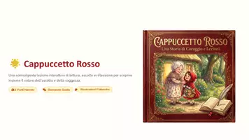 anteprima - Piani di lezione - Cappuccetto Rosso-Lezione - Pagina 1