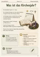 Vorschau - Arbeitsblätter - Advent und Kirchenjahr Arbeitsblatt Klasse 5–6 - Seite 1