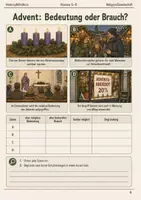 Vorschau - Arbeitsblätter - Advent und Kirchenjahr Arbeitsblatt Klasse 5–6 - Seite 3