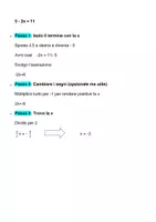 anteprima - Esercizi - EQUAZIONI DI PRIMO GRADO ESERCIZI con procedimento - Pagina 3