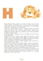 anteprima - Esercizi - Il Leone Harry scopre la H - Pagina 1