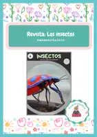Vista previa - Fichas informativas / Documentos de lectura - Revista 'Los insectos' - Portada