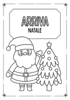 anteprima - Altro tipo di materiale - Libro da Colorare Natale - Pagina di copertina