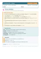 Vorschau - Arbeitsblätter - Grundwissen Mathematik 8 Mittelschule - Seite 2
