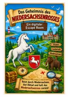 Vorschau - Interaktives Material - Digitaler Escape Room - Sachkunde - Niedersachsen - Deckblatt