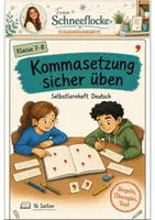 Vorschau - Arbeitsblätter - Kommasetzung Klasse 7 -8 sicher üben - Deckblatt