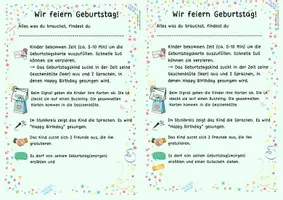 Vorschau - Stundenentwürfe - Geburtstagsritual Paket: Schnell und unkompliziert - Seite 2