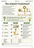Vorschau - Arbeitsblätter - Fronleichnam Arbeitsblatt Klasse 5–6 - Seite 1