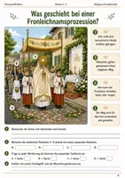 Vorschau - Arbeitsblätter - Fronleichnam Arbeitsblatt Klasse 5–6 - Seite 3