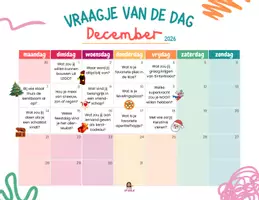 Voorbeeld - Kalender Vraagje van de dag: Schooljaar '26- '27 - Pagina 3