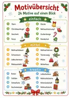 Vorschau - Mal- und Bastelvorlagen - Weihnachtswerkstatt – Ausmalen, Ausschneiden, Gestalten - Seite 2