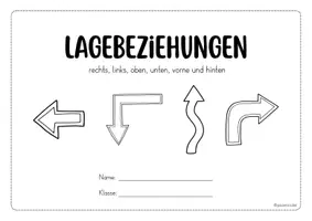 Vorschau - Arbeitsblätter - Lagebeziehungen - Arbeitsheft - Seite 3