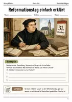 Vorschau - Arbeitsblätter - Christliche Feiertage Bundle Klasse 5–6 - Seite 1