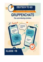Vorschau - Stundenentwürfe - Gruppenchats & Klassenchat – Deutsch Klasse 7/8 - Seite 1
