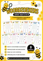Voorbeeld - 🔎 Woordzoekers – Veilig leren lezen (zoem) | anker start t/m 8 - Voorblad
