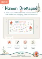 Vorschau - Spiele - Mein Name: Kooperatives Brettspiel I für Kindergarten, Vorschule, Anfangsunterricht, Inklusion & Förderschule - Deckblatt