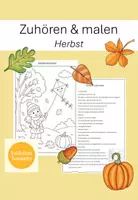 Vorschau - Arbeitsblätter - Materialpaket: Herbstferien - Seite 1