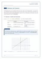 Vorschau - Arbeitsblätter - Funktionen mit Parameter & Kurvenschar – Skript Klasse 8/9 - Seite 3