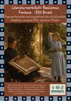 Vorschau - Stundenentwürfe - Literaturwerkstatt - Effi Briest: Figurencharakteristik - Deckblatt