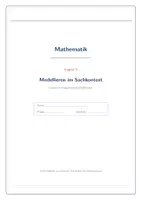 Vorschau - Arbeitsblätter - Lineare & quadratische Funktionen – 8 Skripte Klasse 8/9 - Seite 1