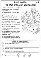 Vorschau - Arbeitsblätter - Kostenloses Mini-Freebie mit 3 Lesetexten für Klasse 2/3 - Seite 2
