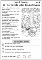 Vorschau - Arbeitsblätter - Kostenloses Mini-Freebie mit 3 Lesetexten für Klasse 2/3 - Seite 3