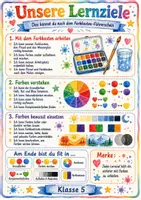 Vorschau - Unterrichtsreihen - Farbkasten-Führerschein - Farblehre / Wasserfarben (Kunst Klasse 5-6) - Seite 1